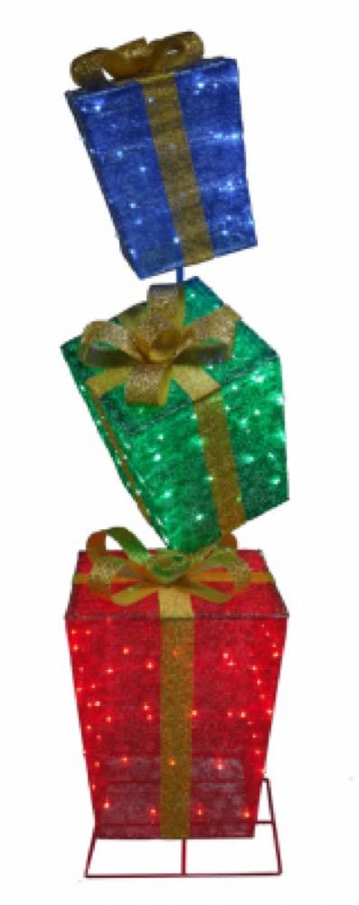 HW72"LED Stack Gift Box