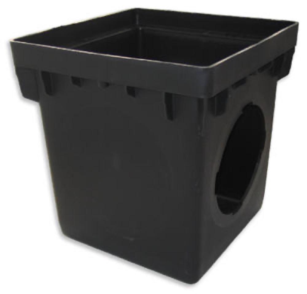 12"BLK DBL Catch Basin