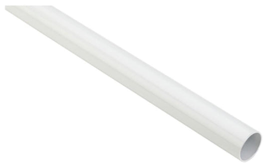 8' WHT HD Closet Rod