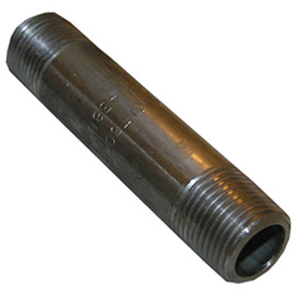 3/8x4 SS Pipe Nipple