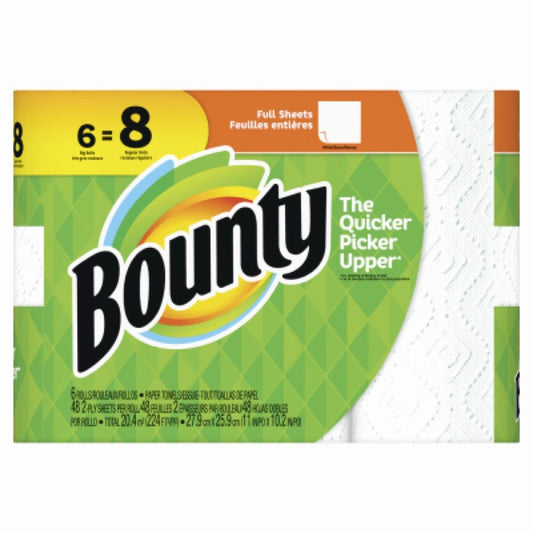 6Roll WHT 48SHT Towel