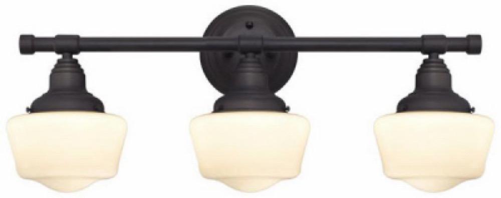 3LT BRZ Wall Fixture