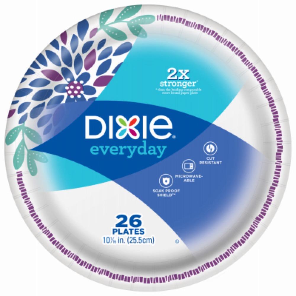 Dixie 26PK 10" Plates