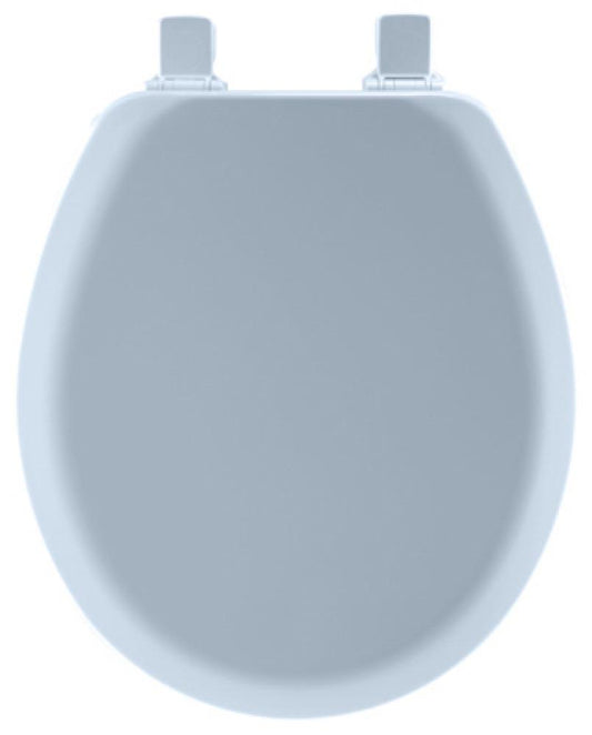 BLU RND WD Toilet Seat