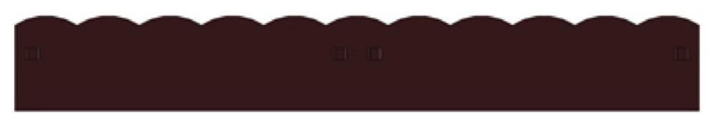 5x36 BRZ Border Edging