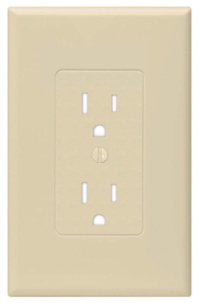 IVY 1G Deco Wall Plate