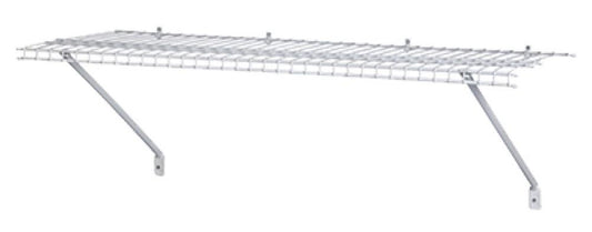 4'x12" WHT Shelf Kit