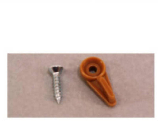 8PK BRN Nyl Clip