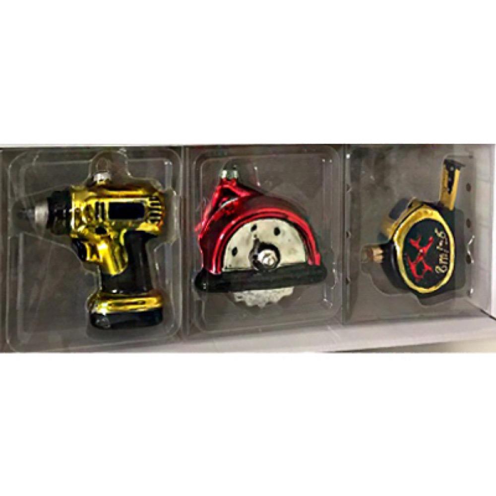 Glass Tool Ornament