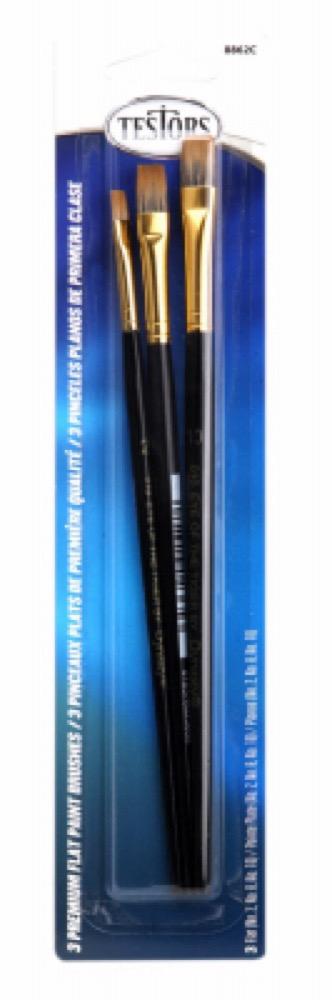 3PK BLU Appl BRSH Kit