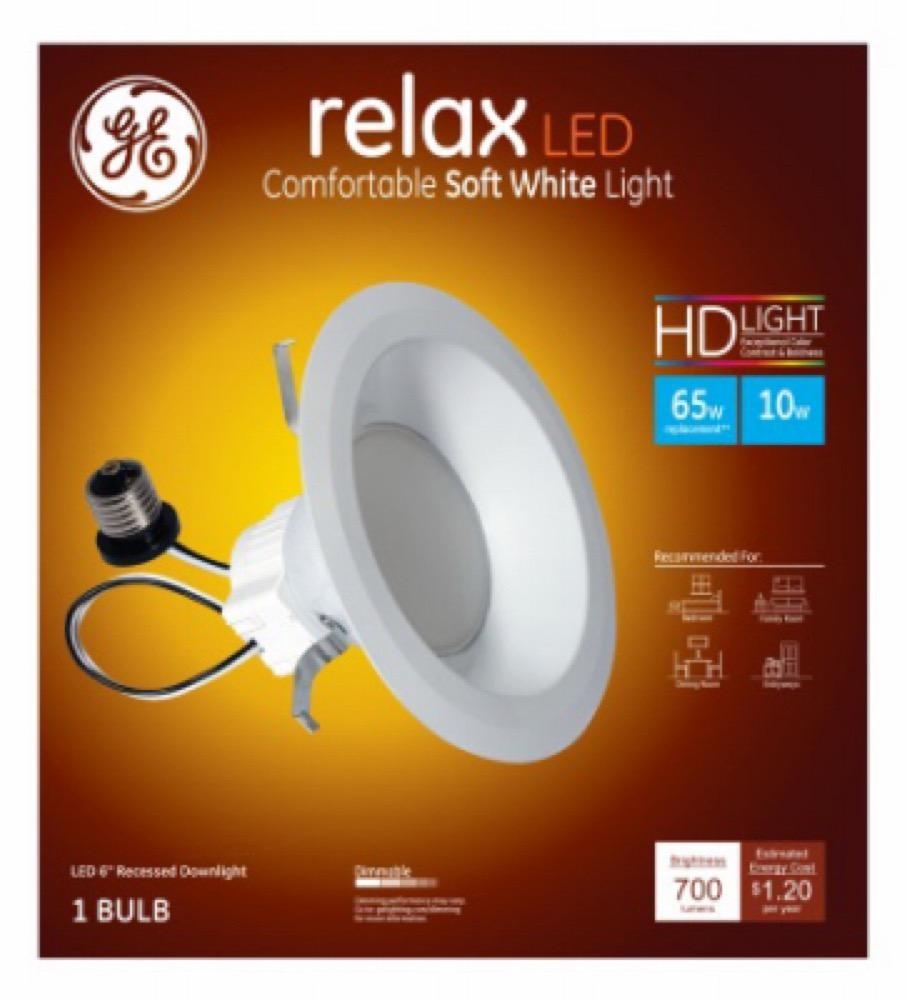 GE10W SW Rel Can Light