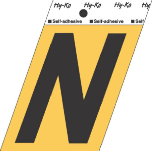 3-1/2"ALU Adhes LetterN