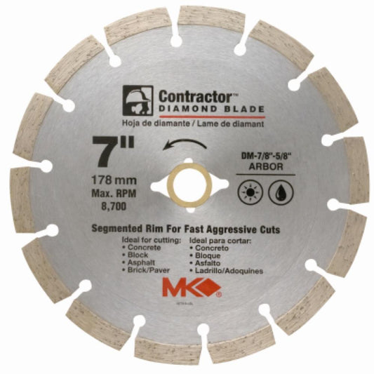 7" Seg Rim Saw Blade
