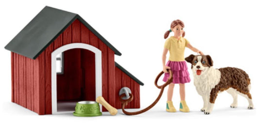 Dog/Girl Kennel PlaySet