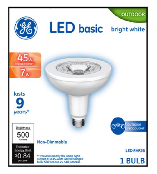 GE 7W Par38 LED Bulb