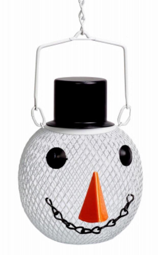 Solar Snowm Bird Feeder
