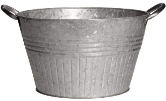 12"Galv RND Tub Planter