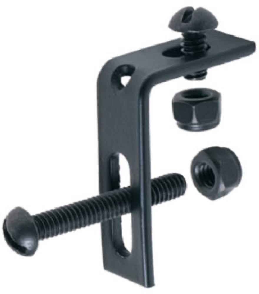 4PK BLK Railing Fitting