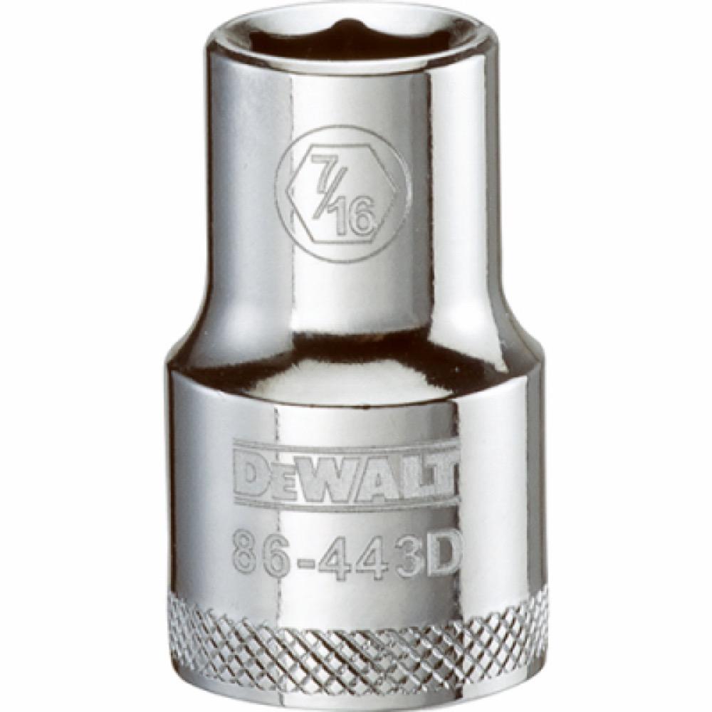 1/2"DR 7/16" 6PT Socket