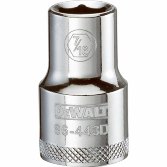 1/2"DR 7/16" 6PT Socket