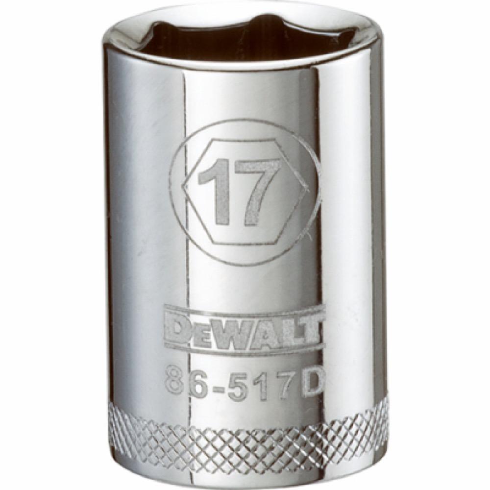1/2"DR 17mm 6PT Socket