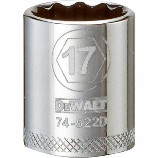 3/8"DR 17mm 12PT Socket