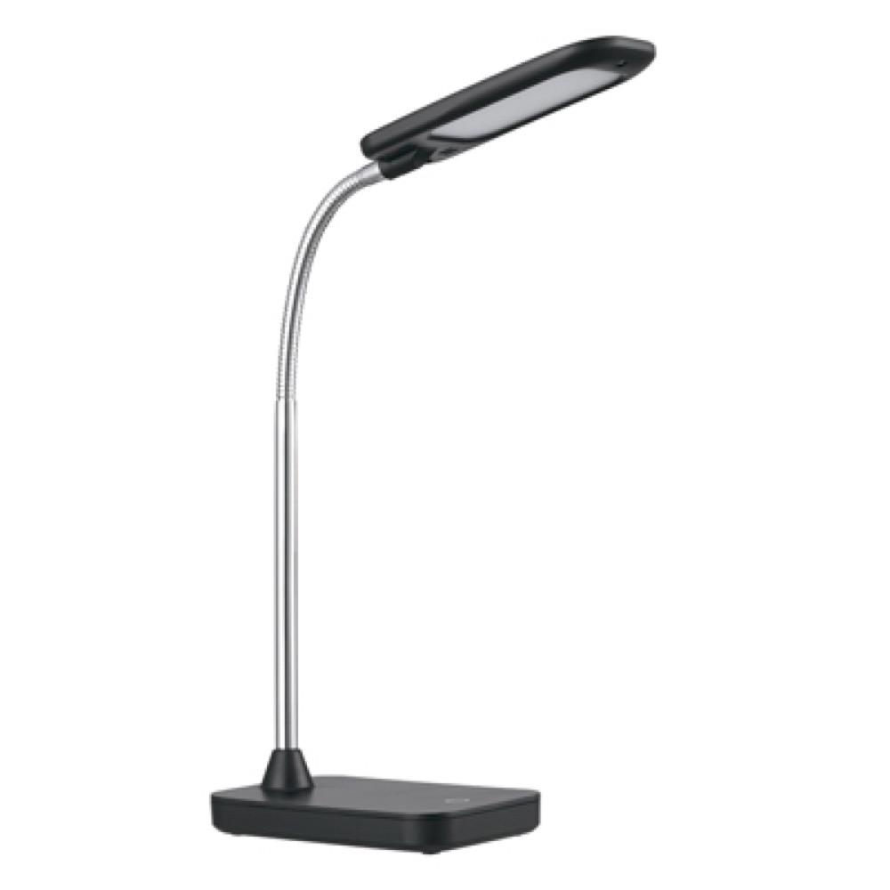 LED BLK Table Lamp