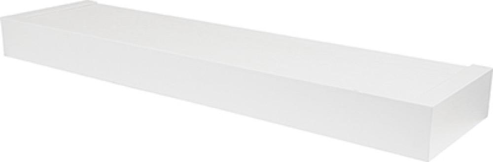 24" WHT Mod Float Shelf