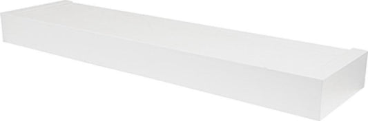 24" WHT Mod Float Shelf