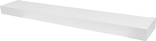 36" WHT Mod Float Shelf