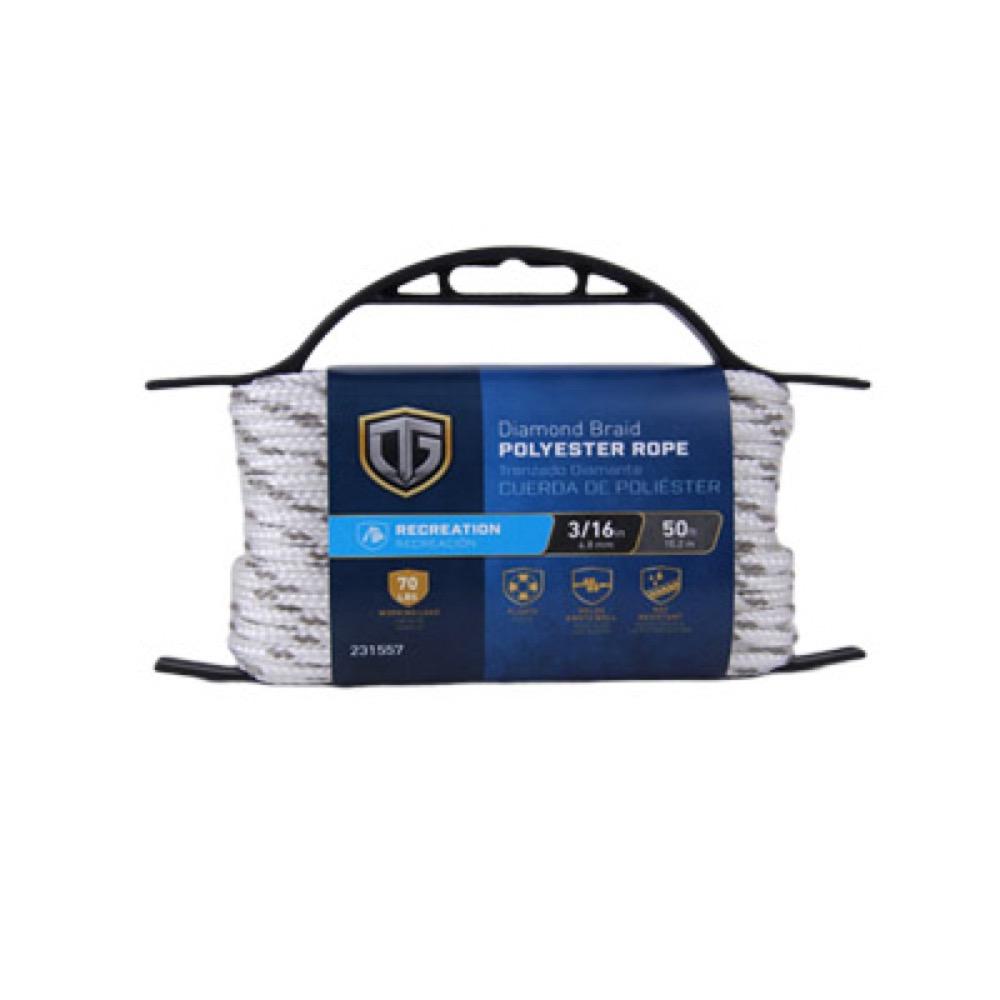 3/16"x50' Poly Rope