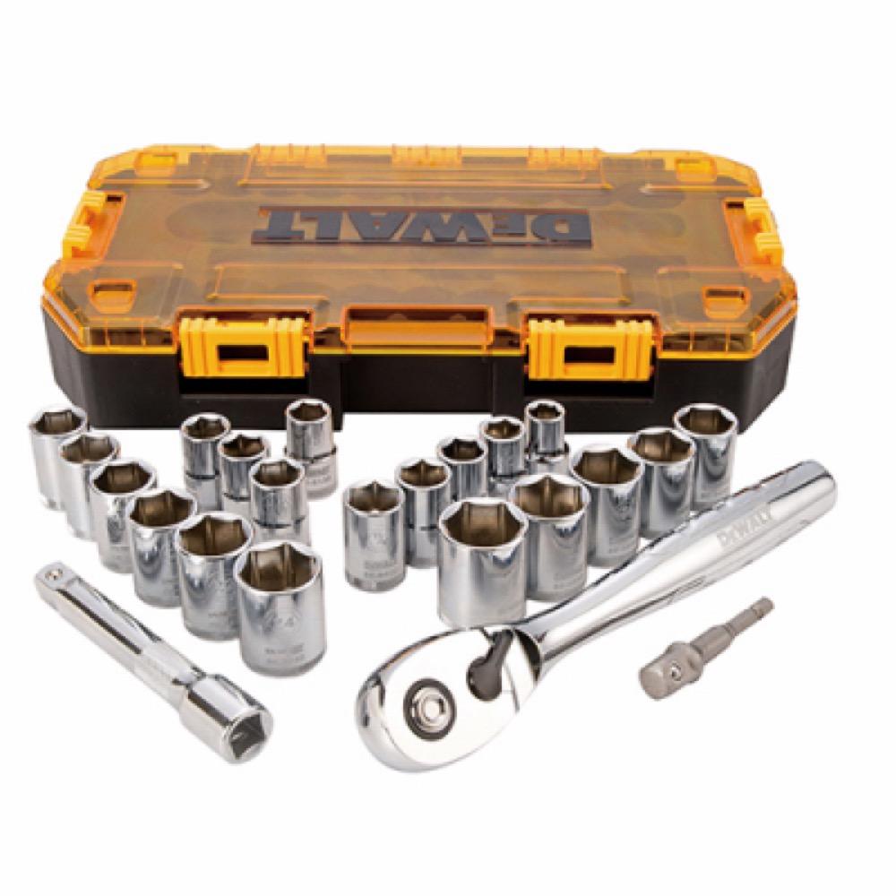 23PC 1/2 DR Socket Set
