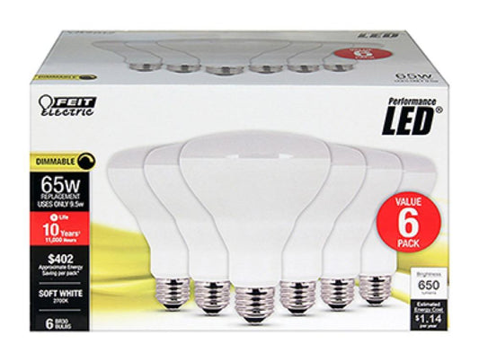 6PK 10.5W SW Br30 Bulb