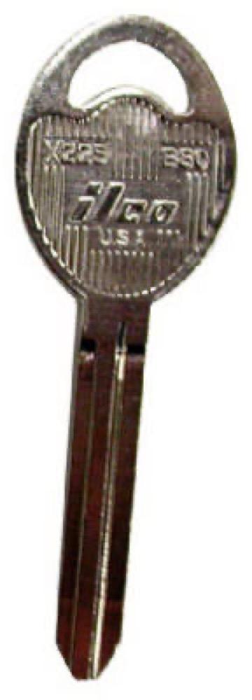 GM Master Key Blank