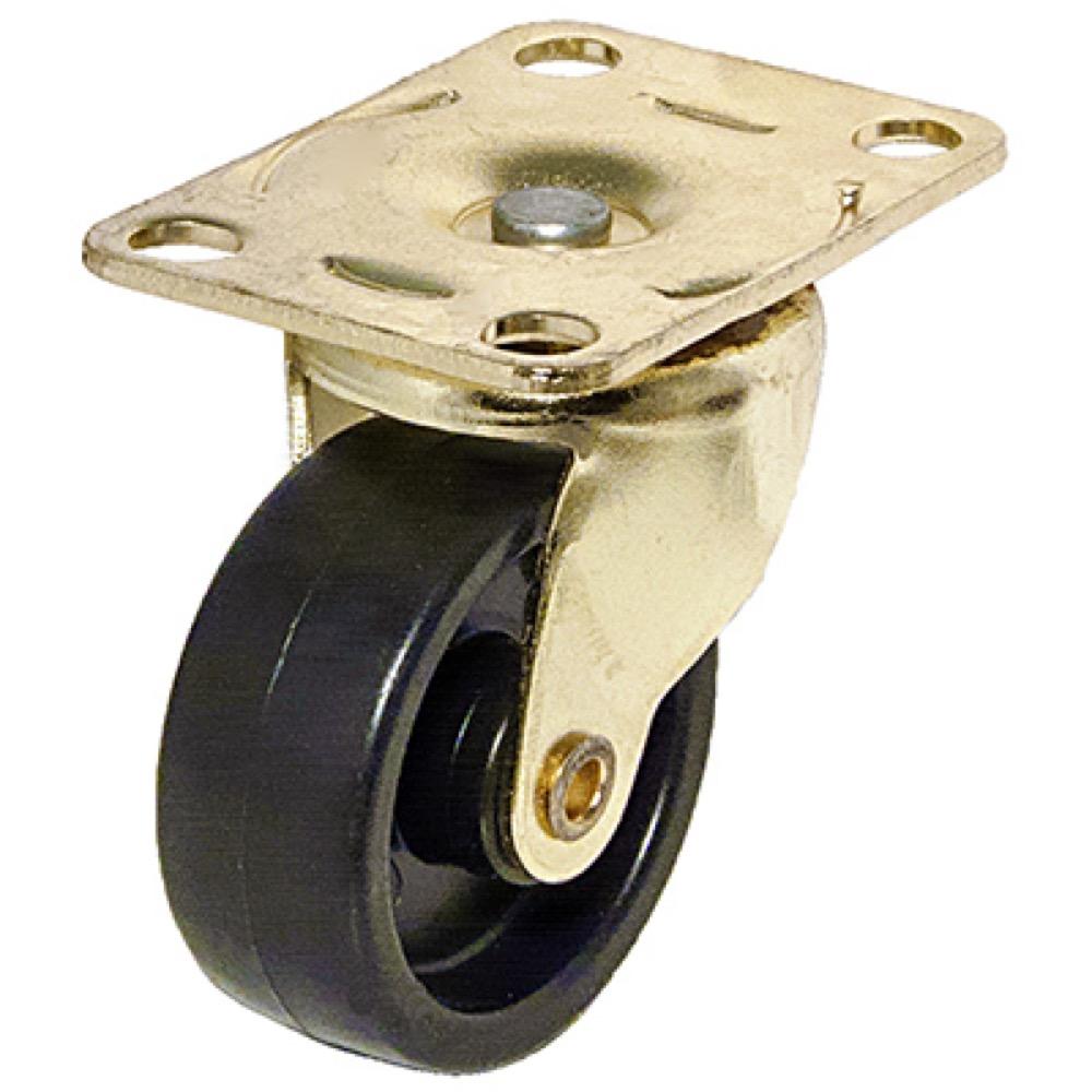 TG 2PK 1-5/8"BLK Caster