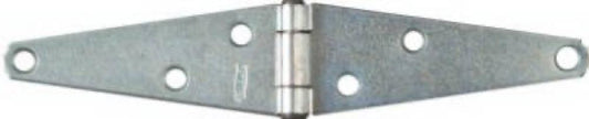 4" Zinc Strap Hinge