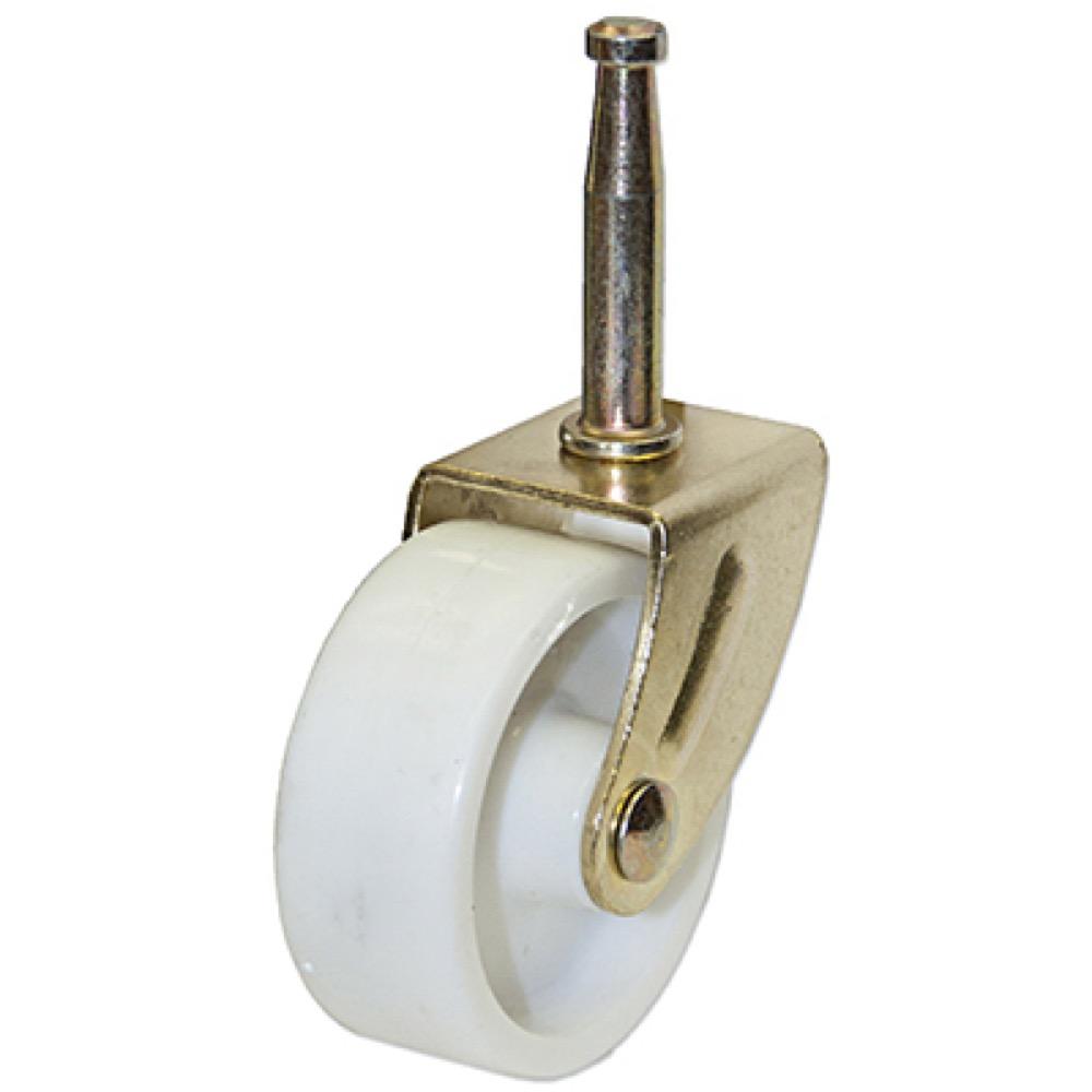 TG 2PK 2"WHT WHL Caster