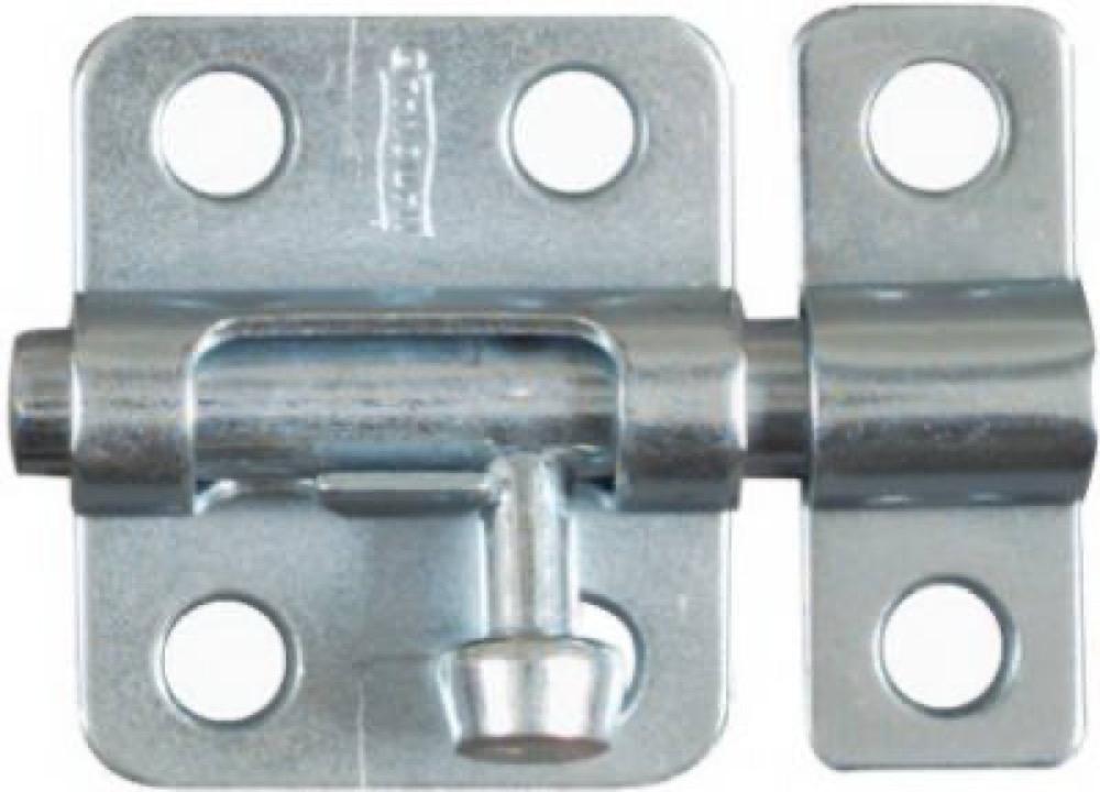 2" Zinc Window Bolt