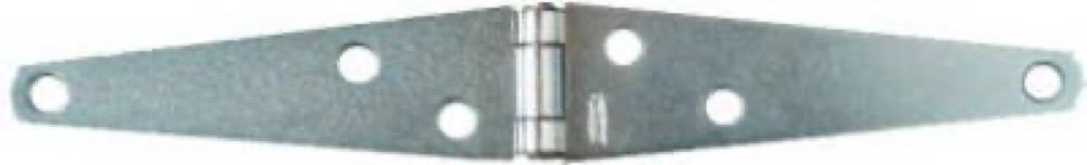 2PK 4" Zinc Strap Hinge
