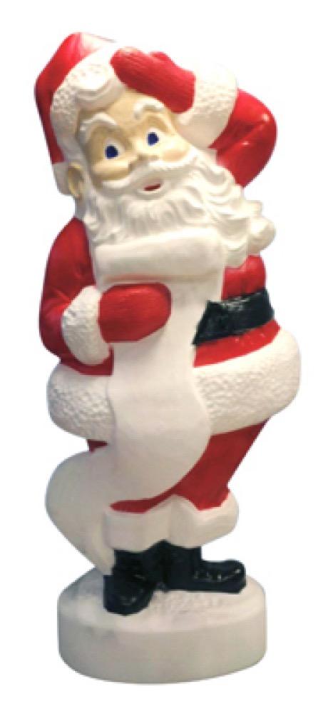 43" LG Santa Statue