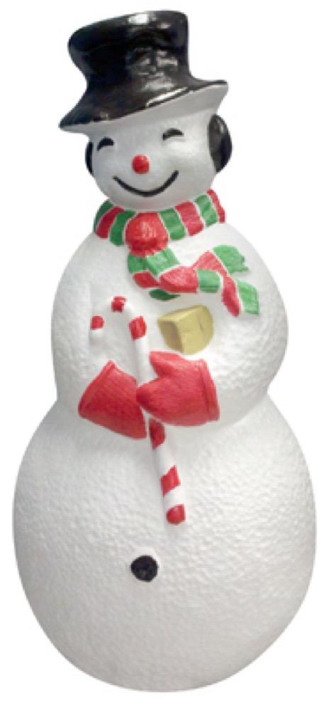 40" LG Snowman Statue