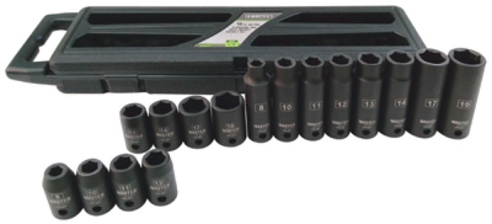 MM 16PC Met Socket Set