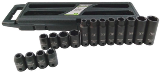 MM 16PC Met Socket Set