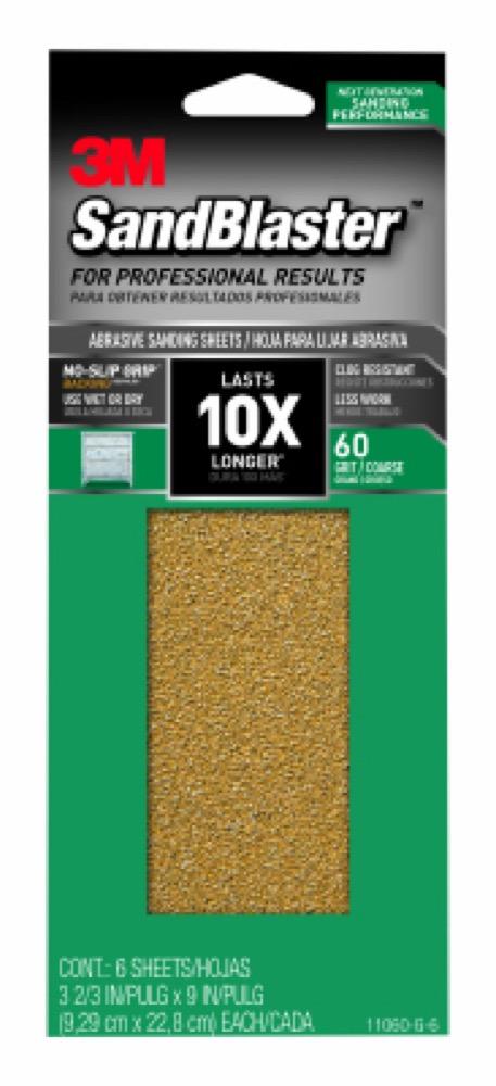 6PK 60G Sandpaper