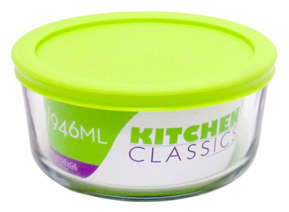 4C Glass RND Bowl/Lid