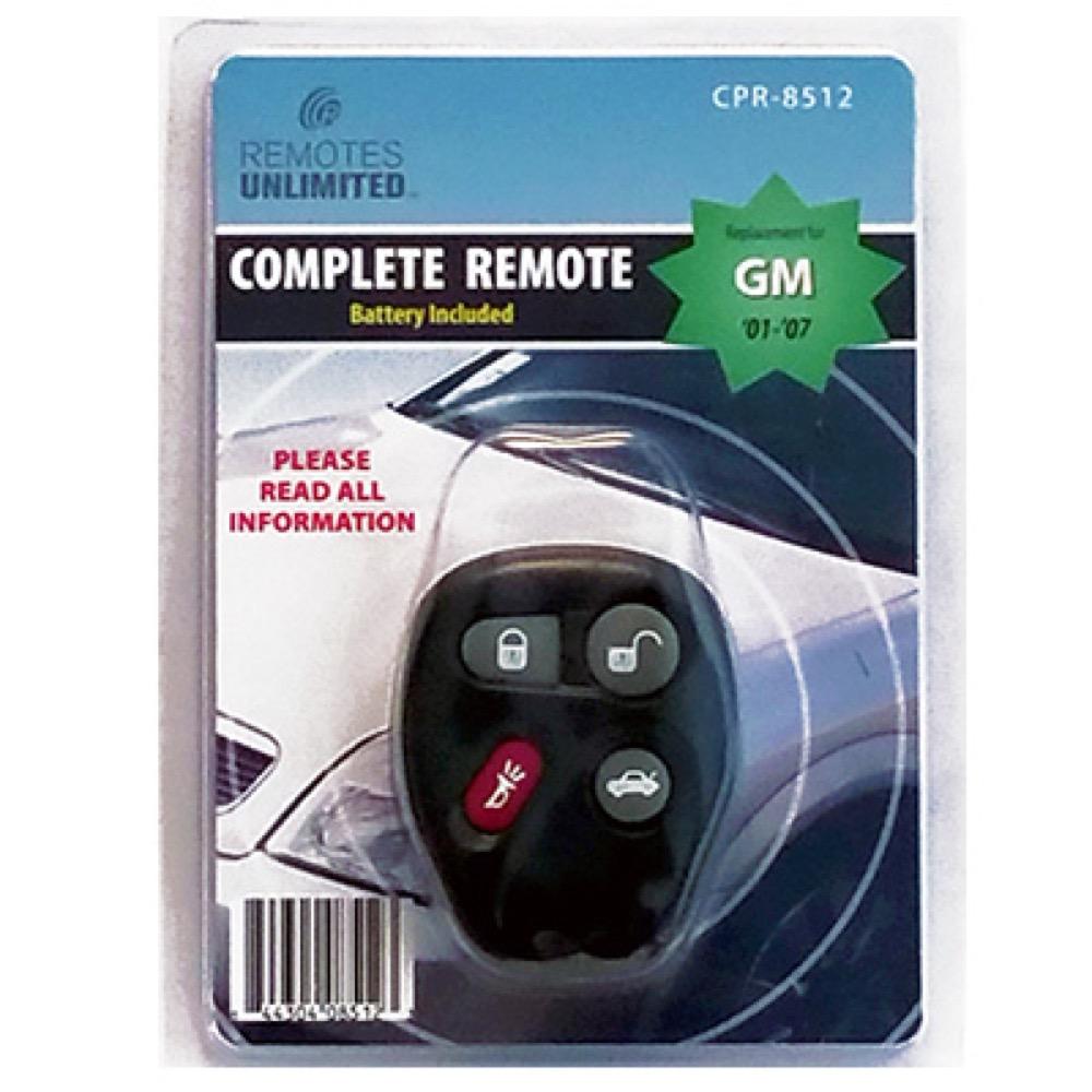 GM 4 Button Remote