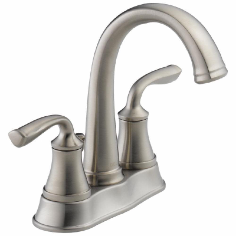 SS 2Hand CTR Lav Faucet