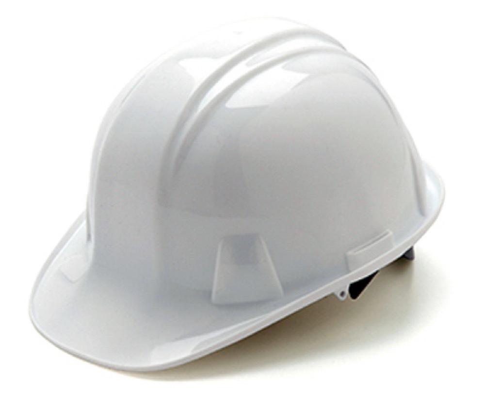 TG WHT PinLock Hard Hat