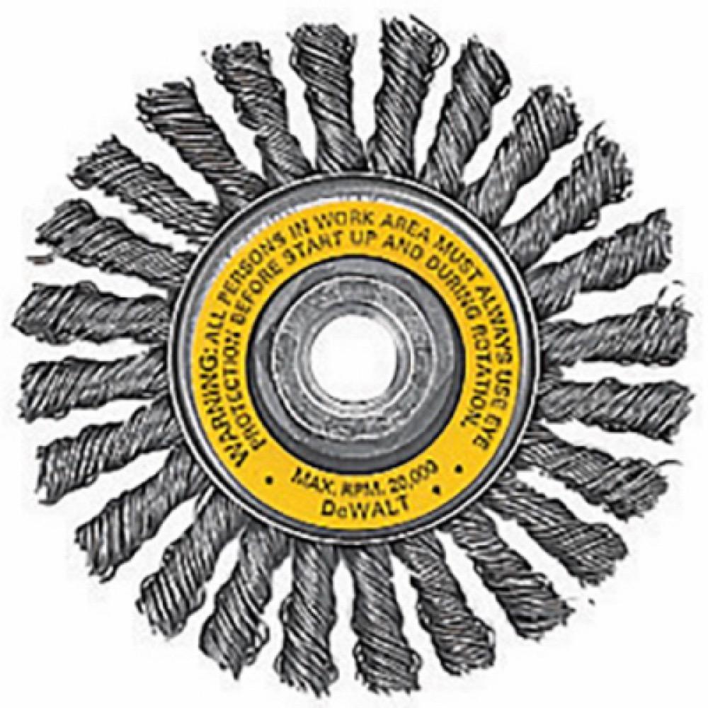 4" Knotted Wire Wheel