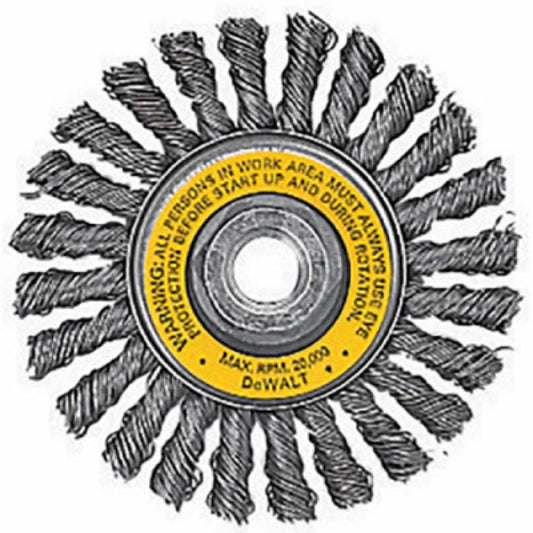 4" Knotted Wire Wheel